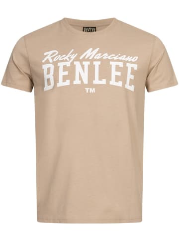 BENLEE Rocky Marciano T-Shirt "Logo" in Beige