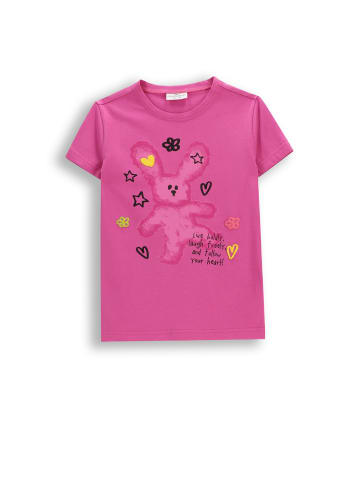 Coccodrillo T-shirt mit kurzen Ärmeln in rosa