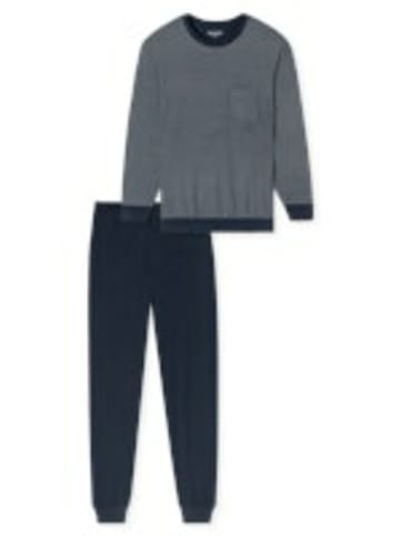 Schiesser Pyjama kurz für Herren in uni
