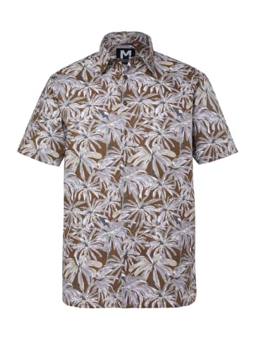 Men Plus Hemd in braun