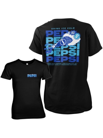 Pepsi Co Shirt "Ice Cold Girly Tee" in Schwarz