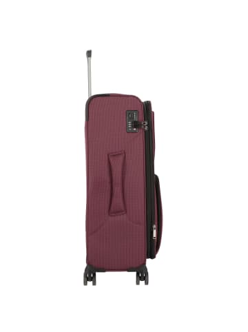 Stratic Bendigo Light Plus 4-Rollen Trolley 72 cm Laptopfach in aubergine
