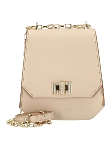 Seidenfelt Örsjö - Umhängetasche 16 cm (black) in beige