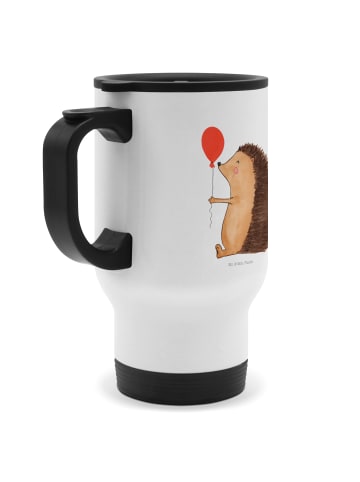 Mr. & Mrs. Panda Kaffeebecher To Go Igel Luftballon ohne Spruch in Weiß