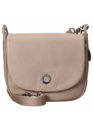 Mandarina Duck Mellow Leather - Umhängetasche 23 cm in warm taupe