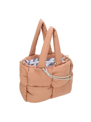 Fritzi aus Preußen Brigitte x Fritzi Limited Puffed Shopper Tasche 37 cm mokka
