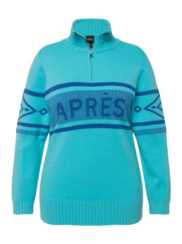 Ulla Popken Pullover in helles türkis