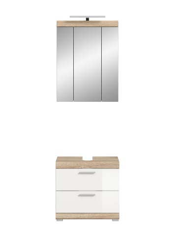 ebuy24 Weiß 60 x 34 cm