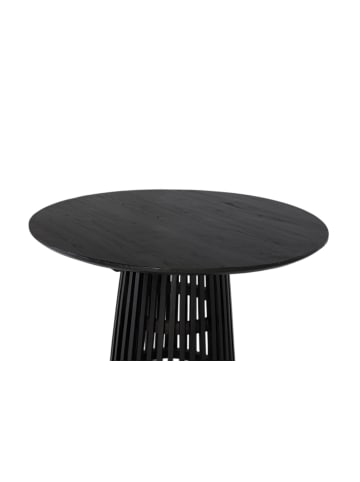 Giner y Colomer Runder Esstisch aus massivem Mindi-Holz 120 cm in Brown