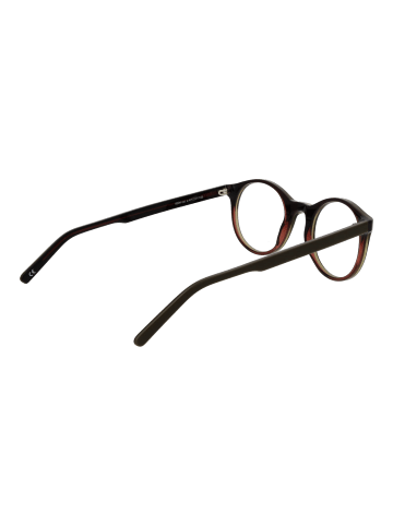 Andy Wolf Unisex Optische Fassungen Rund Braun