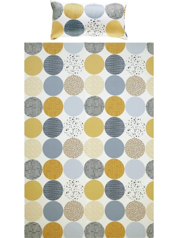 Erwin Müller Mako-Satin Bettwäsche in ocker-silber