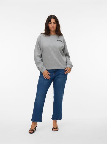 Vero Moda Sweatshirt in Light Grey Melange