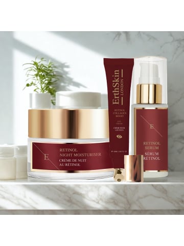 ErthSkin Pro Retinol Komplettes Augenset