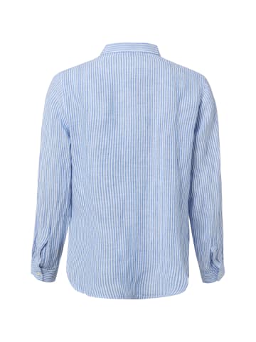 Franco Callegari Bluse in blau weiß - 0040