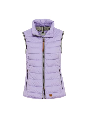 Camel Active Steppweste in pastel lilac