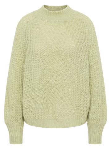 Eterna Strick Pullover in gelb