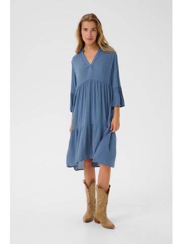 Kaffe Kleid KAmarianah A-shape in Bering Sea