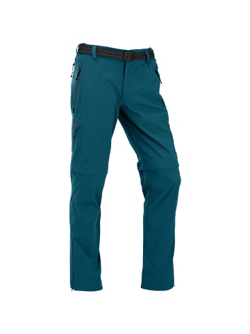 Maul Sport Zip-Off Outdoorhose Ontario II in Petrol