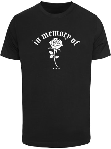 Mister Tee T-Shirt "In Memory Of… Tee" in Schwarz