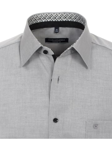 Venti Langarm FreizeitHemd für Herren in silber