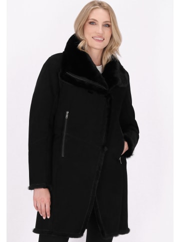 DreiMaster Damen Mantel in Schwarz