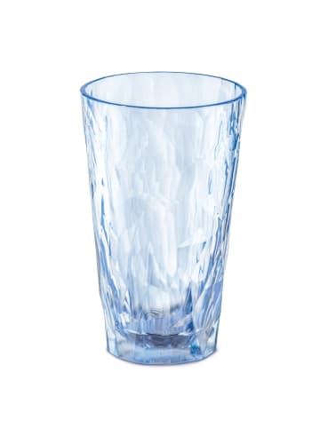 koziol CLUB No. 6 - Superglas 300ml in transparent aquamarine