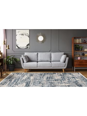 Teppich Boss Kurzflor Teppich Anna 325 - Blau