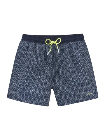 s.Oliver Badeshorts in marine bedruckt