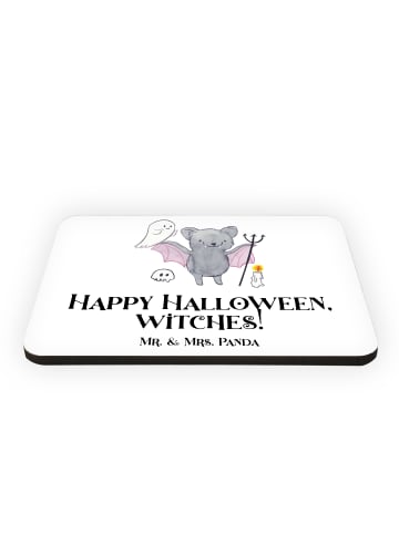 Mr. & Mrs. Panda Magnet Halloween Hexen mit Spruch in Weiß