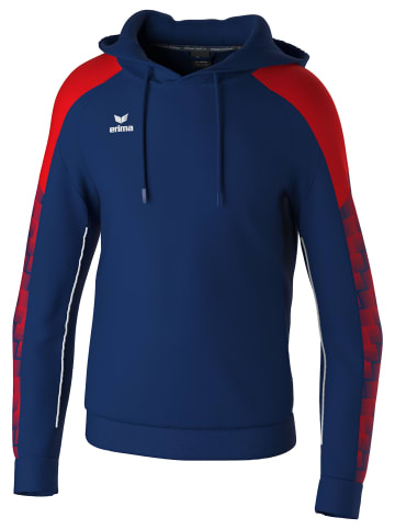 erima Kinder Kapuzensweat in new navy/rot
