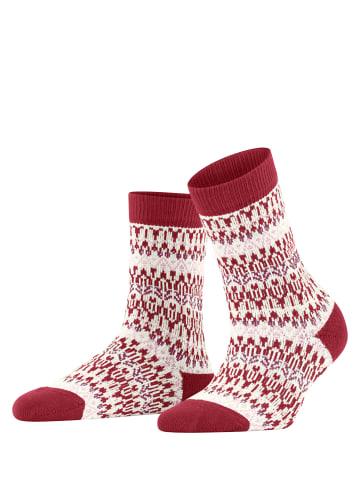 Falke Socken Christmas Eve in Scarlet