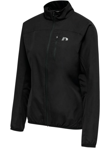 Newline Reißverschluss Jacke Reflektierend Logo Women's Core Damen in BLACK