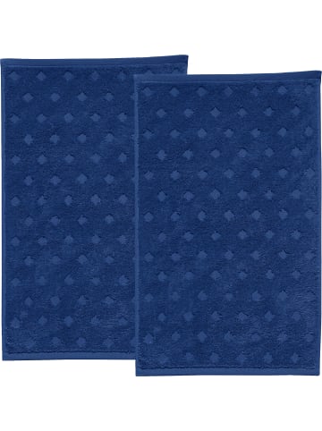 Erwin Müller Frottier Gästetuch 2er-Pack Baden-Baden in dunkelblau