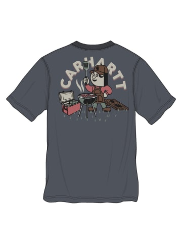 CARHARTT  Grill in blau/anthrazit