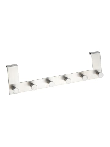 Wenko Türgarderobe Edelstahl Celano 2er Set, Türgarderobe Edelstahl Mod. Celano 2er Set