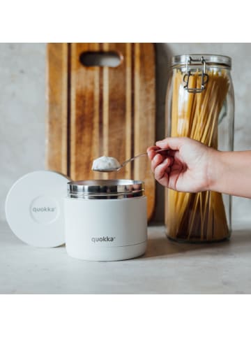 COFI 1453 Thermo-Essensbehälter Isolierbehälter Lunchbehälter Edelstahl in Weiß