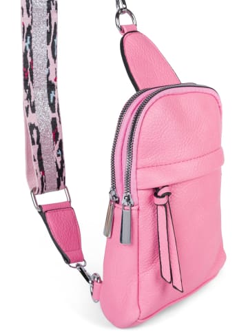 styleBREAKER One Shoulder Rucksack Tasche in Rosa