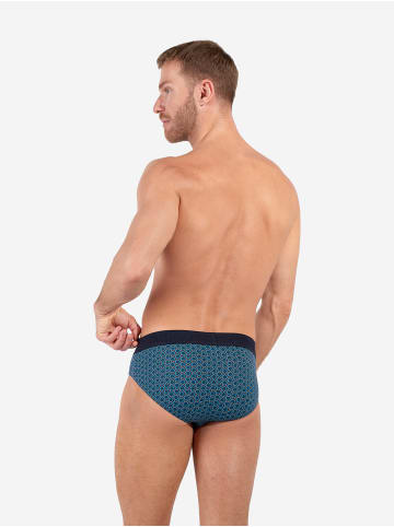 HOM Minislip Martinez Mini Briefs HO1 in blue print