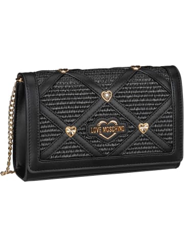 Love Moschino Umhängetasche Smart Daily Bag 4314 in Black Raffia