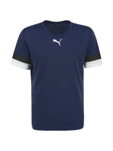 Puma Fußballtrikot TeamRISE in dunkelblau / schwarz