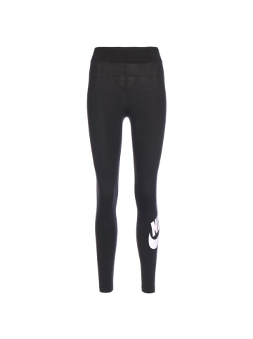 Nike Sportswear Leggings Essential in schwarz / weiß