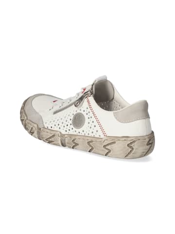 rieker Schnürhalbschuh in white