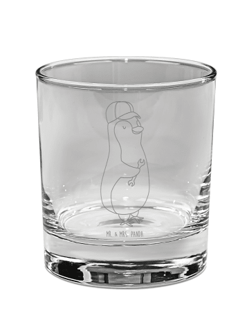 Mr. & Mrs. Panda Whiskey Tumbler Wenn Papa es nicht reparieren k... in Transparent