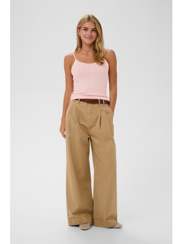 SAINT TROPEZ Ärmellose Bluse GruSZ Gerade Passform in Chalk Pink Melange