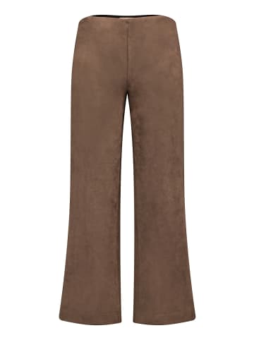 CARTOON Casual-Hose mit weitem Bein in Braun
