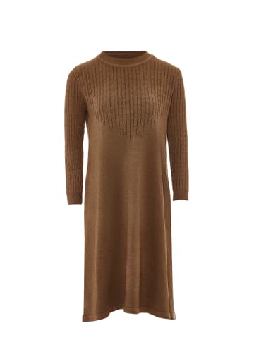 Jalene Strickkleid in Beige