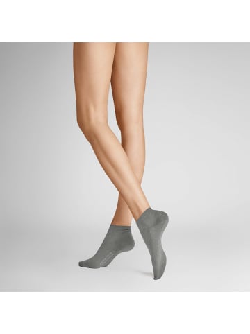 Hudson Sneakersocken Relax Cotton hautfreundlich in slate gray