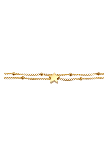 Elli Halskette 925 Sterling Silber Sterne, Astro, Stern in Gold