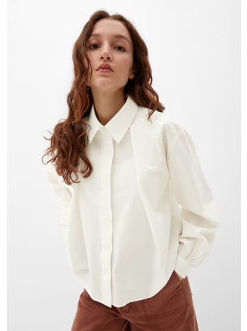 QS Bluse in 0200_ecru