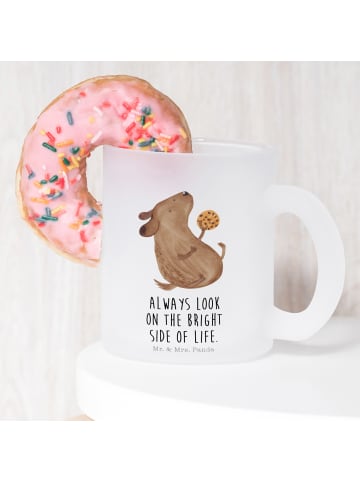 Mr. & Mrs. Panda Kaffeetasse Hund Keks mit Spruch in Transparent